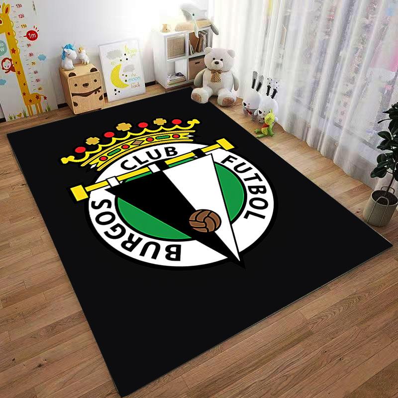Burgos Club Futbol Emblem suitable as a non-slip mat for the living room or bedroom sofa
