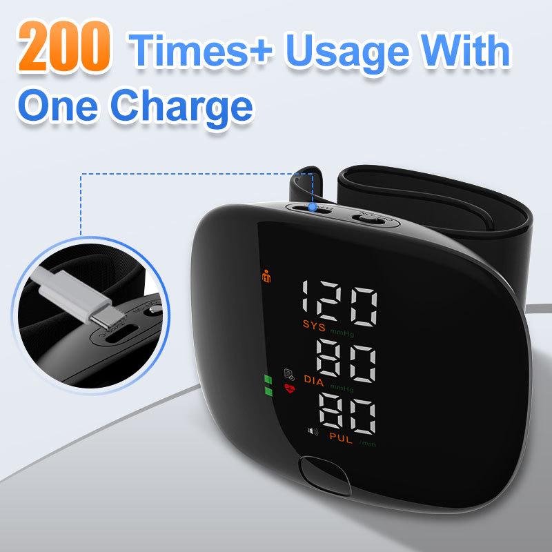 Available: Bilingual Wrist Voice Blood Pressure Monitor - Home Electronic Device for Intelligent Monitoring