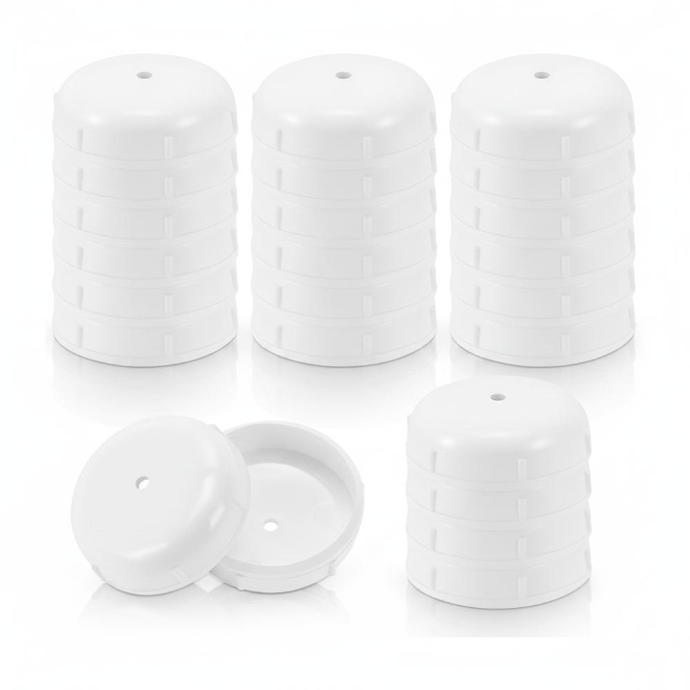 16/20/32PCS Round Shape Chair Leg Caps Plastic Outdoor Chair Glides Tables and Cabinets