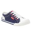 Womens/Ladies Jazzin Spangle Trainers