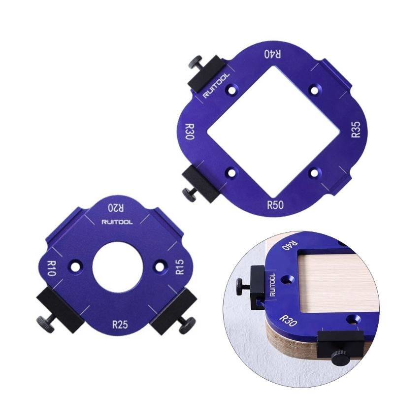 Радиусный угловой модуль 10/15/20/25 мм для столярных работ и энтузиастов DIY, отличающийся прочной конструкцией из алюминиевого сплава