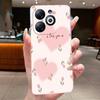 Чехол для Tecno Spark 20 20C, прозрачный силикон, роскошный, с рисунком бабочки и цветка, мягкий ТПУ чехол для Tecno KJ5 KJ5N BG7 Spark 20 20C