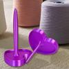 Шить прясть кронштейн стойка держатель вязаный шерстяной хранение украшения блестящий дизайн пряжа прялка аксессуары 3d печать инструмент для рукоделия
