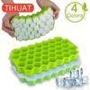 Thick 37 Grid with Silicon Glue Honeycomb Ice Grid Ice Mold Refrigerator To Make Ice Cubes Molding Ice Box Easy To Remove