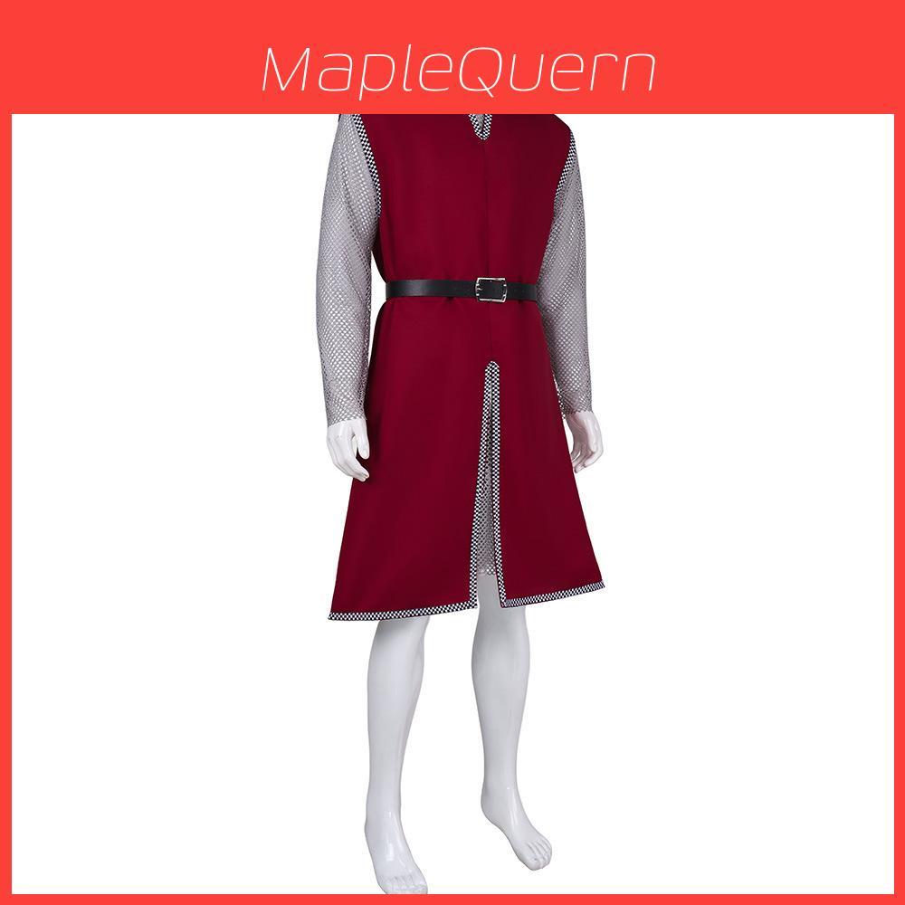 Medieval Knight Costume Cosplay Suit With Polyester Fabric For Halloween And Streetwear Enthusiasts