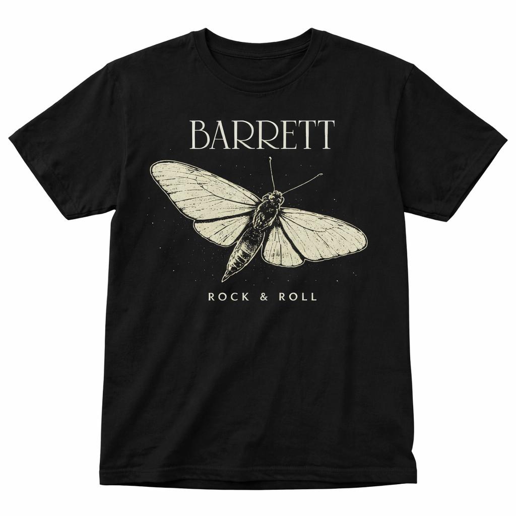Men's Vintage Rock White Retro Concert Style Graphic Unisex T-shirt