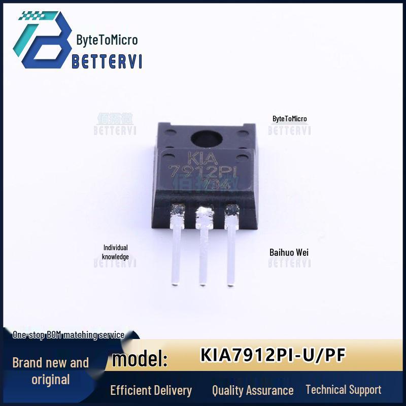 Authentic KEC KIA7912PI-U/PF TO-220F Linear LDO Regulator