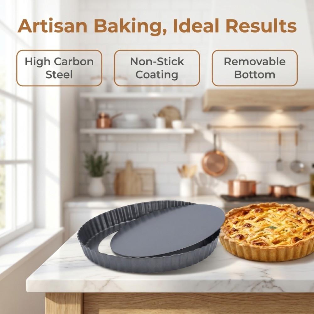 Removable Bottom Carbon Steel Bakeware Carbon Steel Nonstick Bakeware Bakery Catering