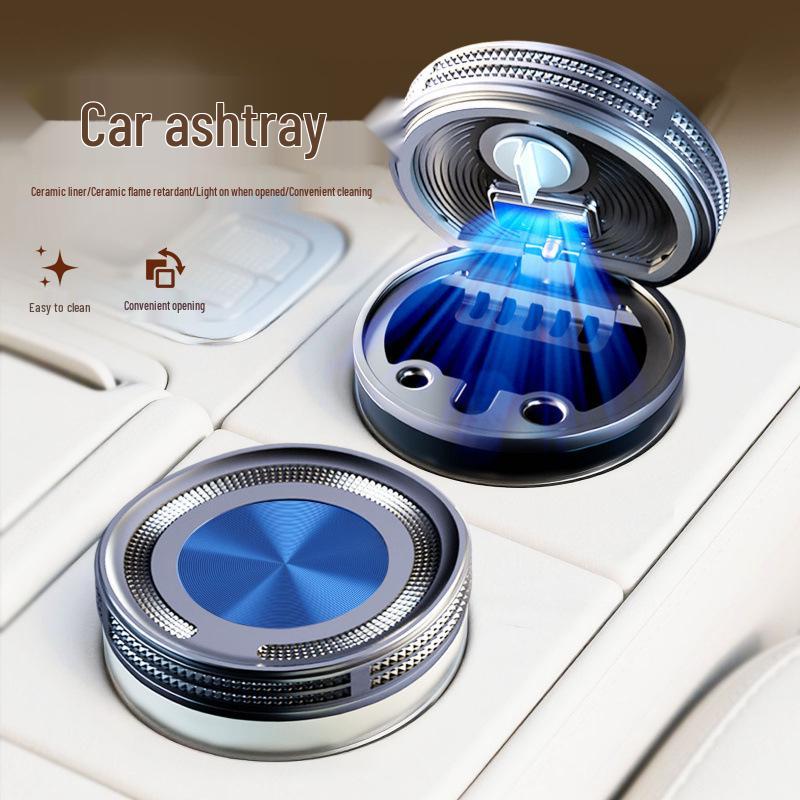Светодиодная автомобильная пепельница для Subaru XV, Forester, Leone, Outback, WRX, Levorg и BRZ
