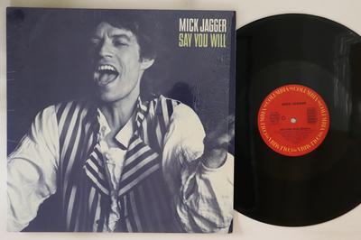 12-дюймовая пластинка МИК ДЖАГГЕР - Say You Will / Shoot Off Your Mouth 4407570 COLUMBIA 1987 США Рок Б/У