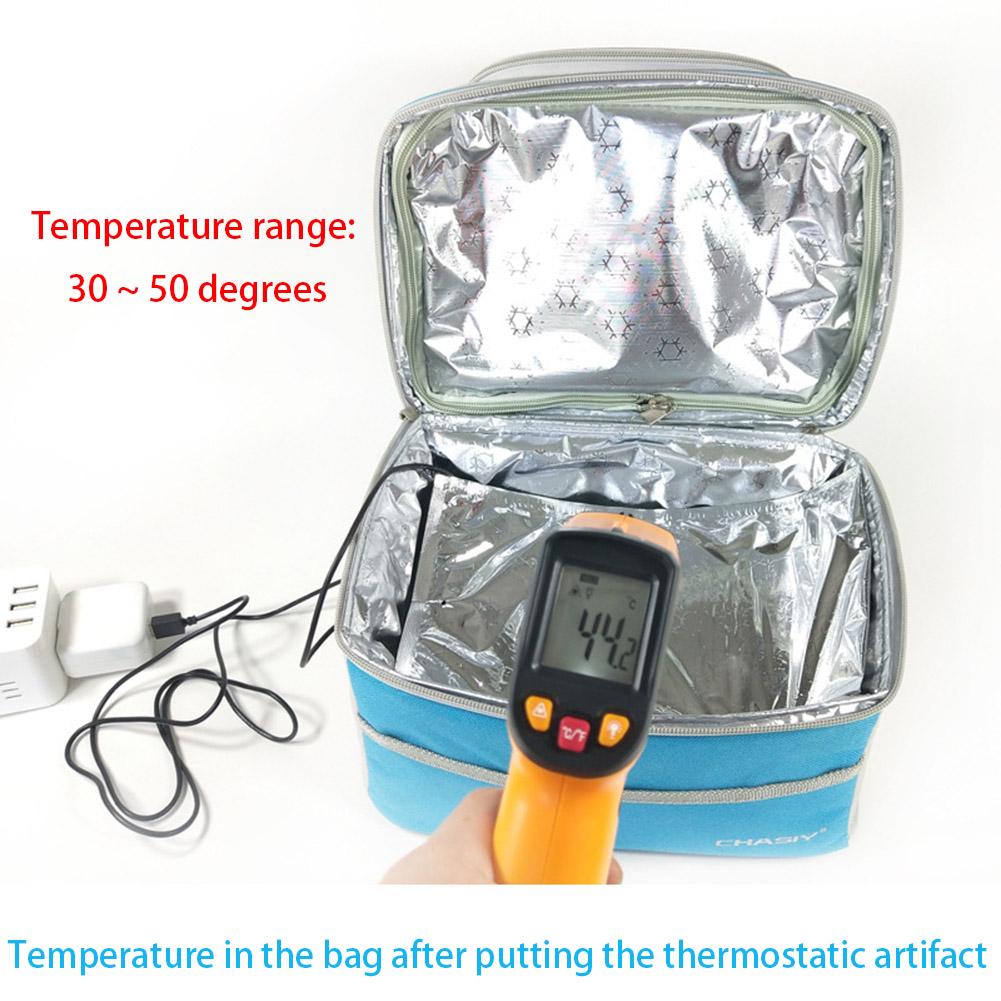 Heat Preservation Plate Lightweight Milk Bottle Thermal Heater Pad Multifunction Food Warmer Plate for Lunch Box Milk Bottle
