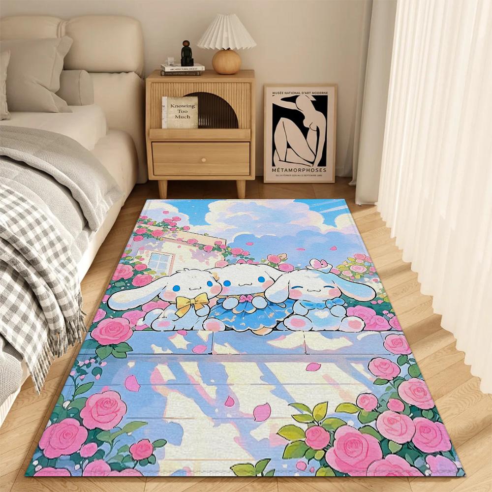 Decoration Rug Mat Bedroom Carpet Room Carpet C-cinnamoroll Doormat Entrance Door Mats Choice Rugs Home Carpets Foot Bath Floor