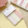100Sheet Simplicity Sticky Note Solid Color Mini Notepad Creative Study Memo Pad for Kid Lovely Stationery Adhesive Index Note