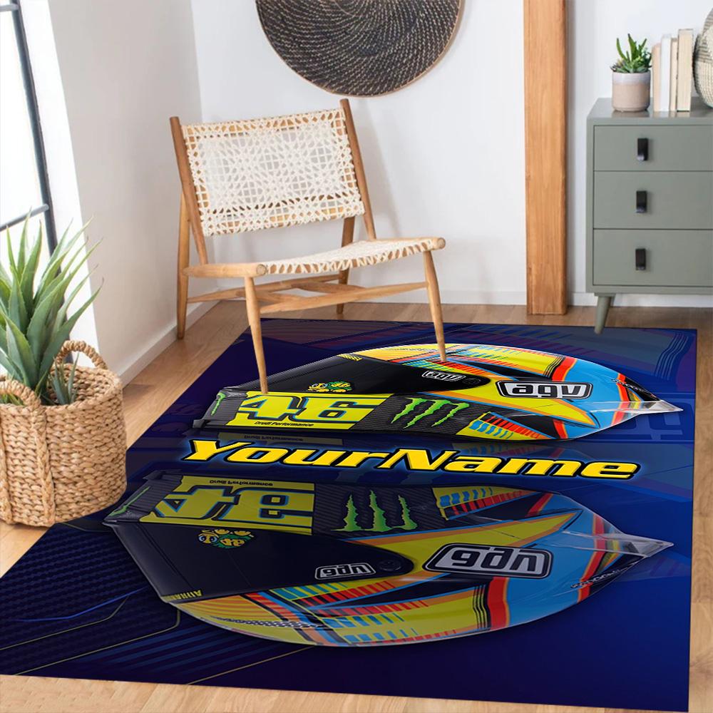 Doctor46 Personalized Name Floor Mat Suitable For Playrooms Outdoor Entryway Foyer Antislip Carpet Anime Office Decor Best For Christmas