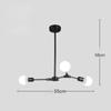 Nordic Modern Minimalist Living Room Dining Room Bedroom Chandelier Molecule Branch Home Ceiling Lamp