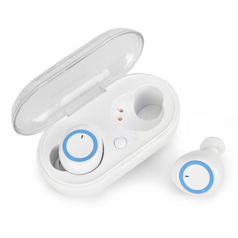 Bluetooth 5.0 Водонепроницаемая гарнитура TWS Наушники HIFI Мини-наушники Беспроводная гарнитура с шумоподавлением