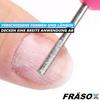 FRÄSOX Diamond Milling Cutter Set Grinder Engraver Diamond File Drill Set for Dremel