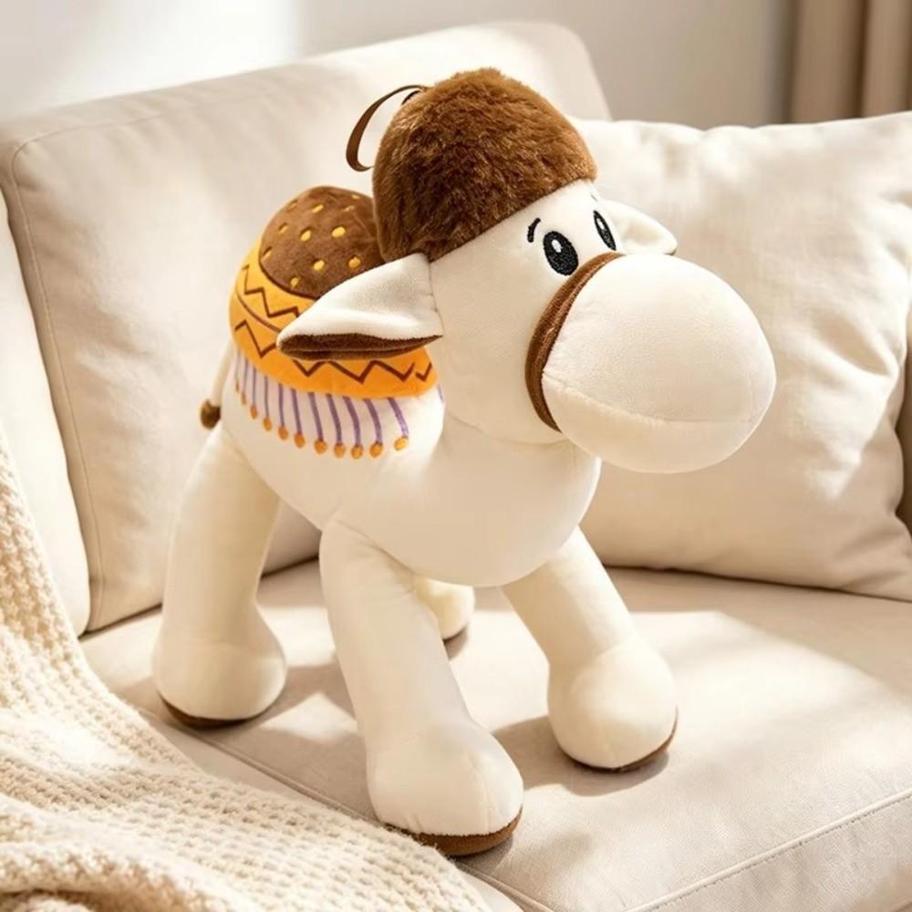 Cute Short Plush Cartoon Camel Doll Soft Plush Stuffed Camel Doll Camel Plush Doll Halloween Gift