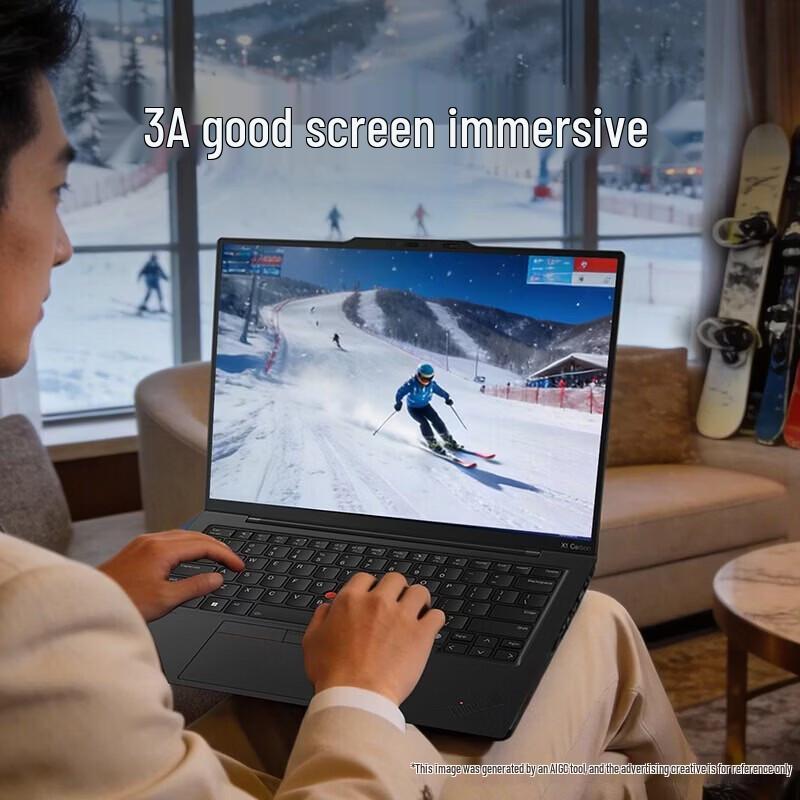 Lenovo Бизнес-ноутбук ThinkPad X1 Carbon 13-го поколения - 14" OLED, Core Ultra 7, 32 ГБ/1 ТБ, LTE (Китайская версия)