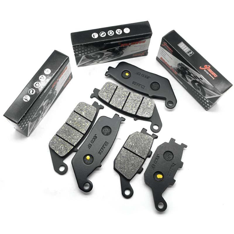 Комплекты передних и задних тормозных колодок для мотоциклов KAWASAKI ER650 Z650 2018 EX650 KHF Ninja 650 ABS 2017