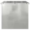 Outdoor Storage Box Silver 55 x 50.5 x 50 cm Steel