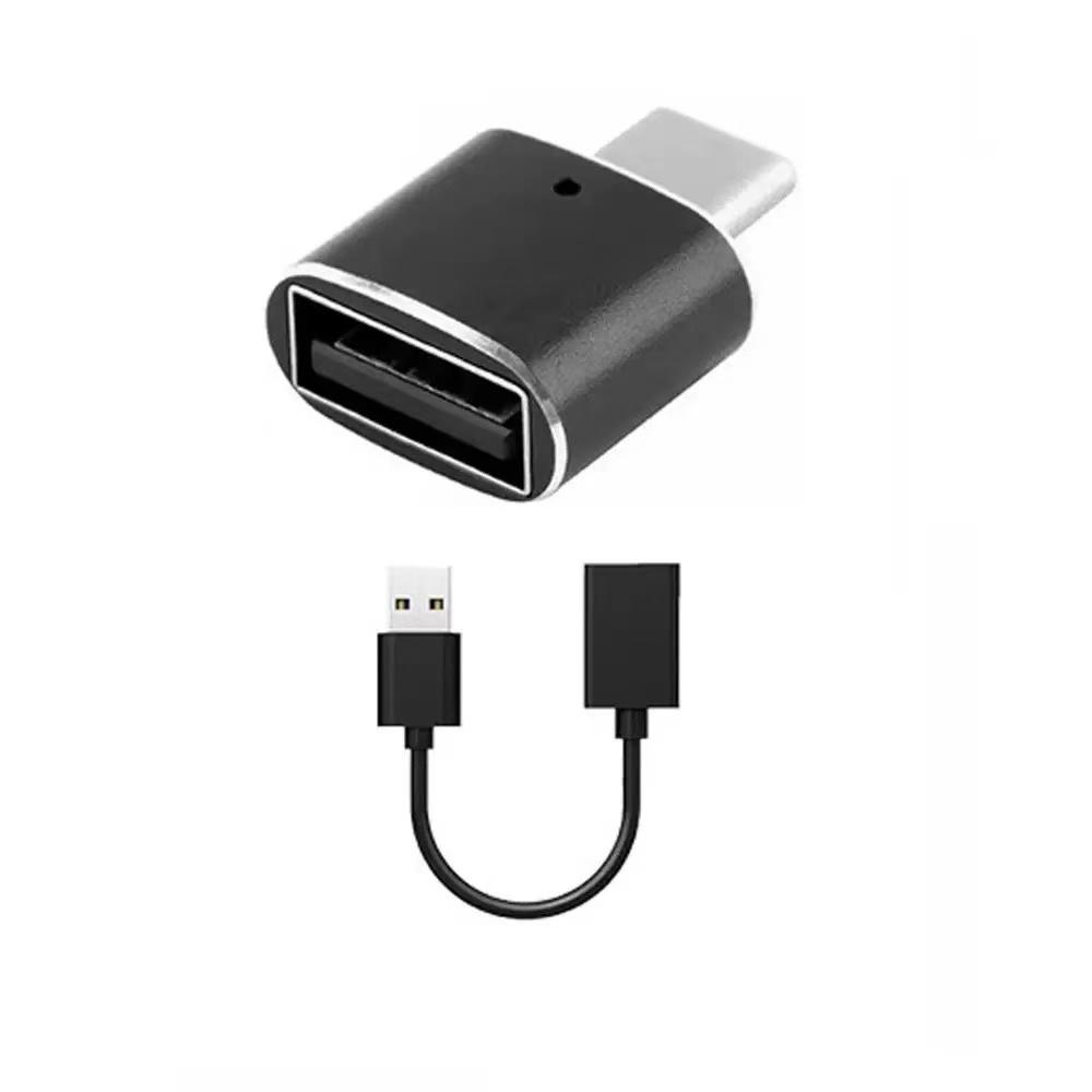 2-в-1 Беспроводной адаптер CarPlay Android Auto USB USB-C Донгл Plug and Play Быстрое автоматическое подключение Без задержек Компактный для автомобильного экрана