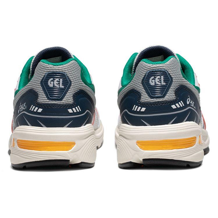 Asics Gel-1090 Fabric Synthetic Leather Fashion Retro Sports Low-Top Lifestyle Shoes Unisex Shoes White Gray 1203A243-020