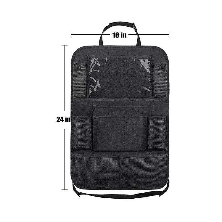 Large Capacity Multifunctional 600D Oxford Cloth Car Storage Bag Car Seat Back Storage Bag Car Seat Storage Bag