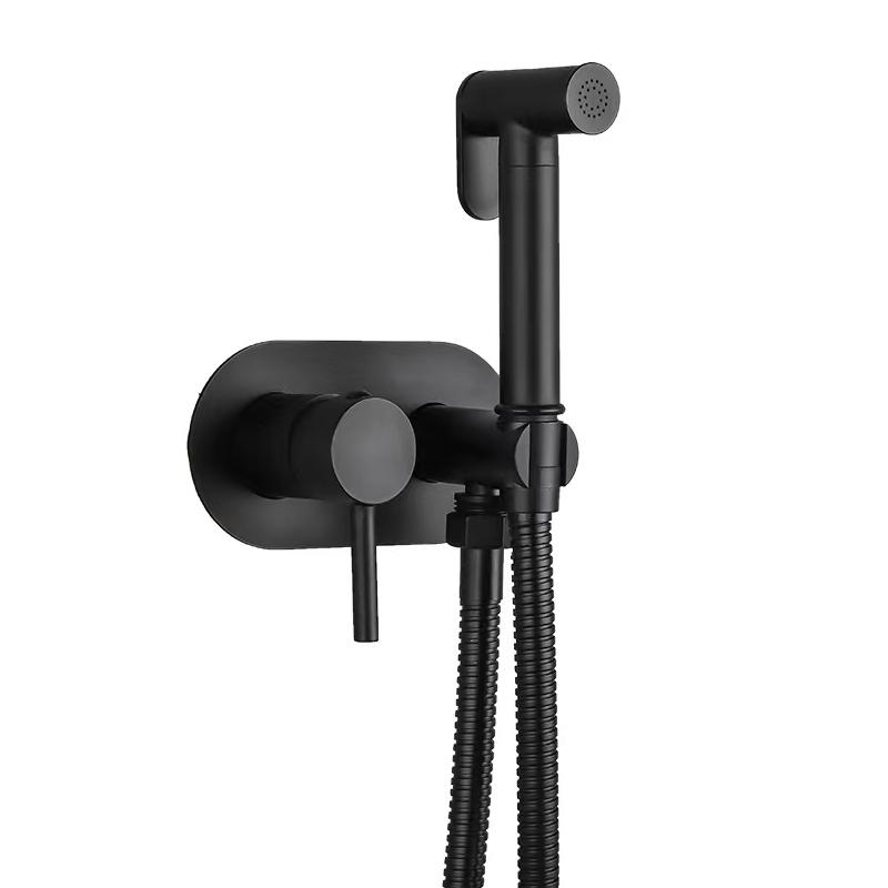 VGX Brass Bidet Faucet Set Handheld Ducha Higienica Hot Cold Toilet Crane Women Washer Bathroom Shattaf Sprayer Hygienic Shower