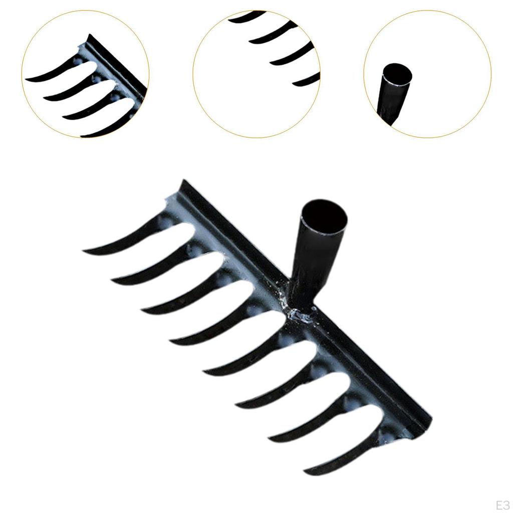 Садовые грабли Головка Инструмент Высокомощный Многофункциональный Ручной Уровень Лист