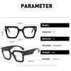 New Anti Blue Light Blocking Glasses Frames Women Retro Oversized Square Eyeglasses Men Gaming Computer Eyewear Optical Frame