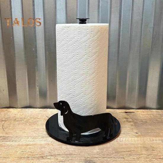 Держатель для бумажных полотенец с утяжеленным основанием, забавная подставка для кухонной столешницы в форме животного, диспенсер для туалетной бумаги
