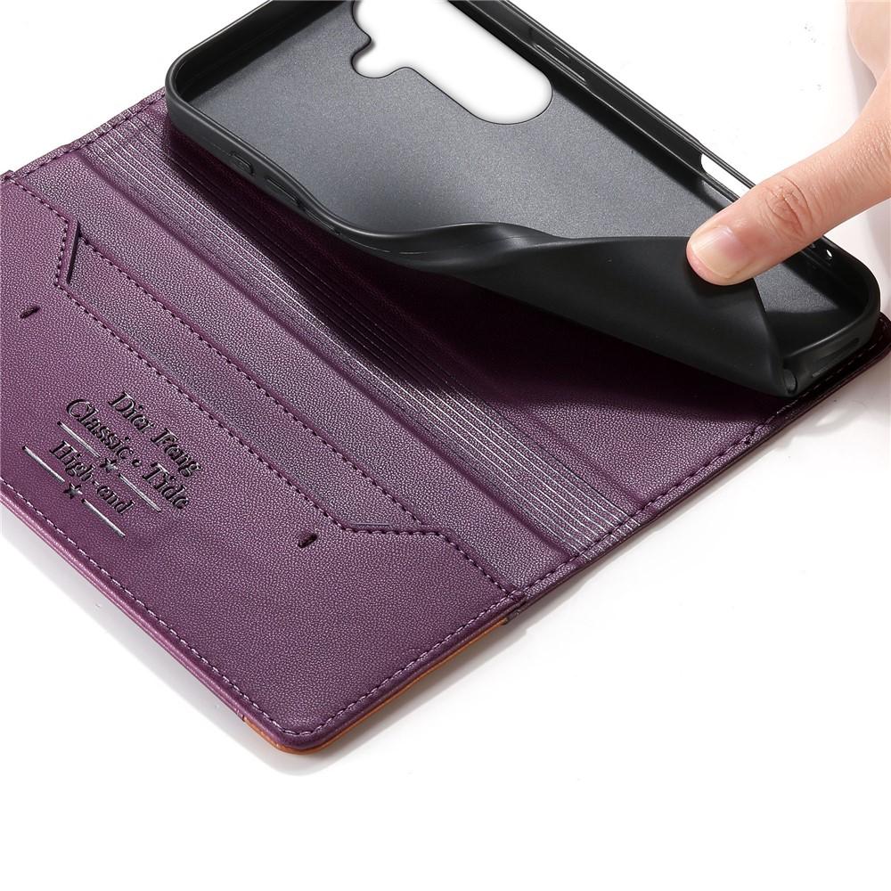 Wallet Case for Galaxy S26+ - Leather/PU, Purple