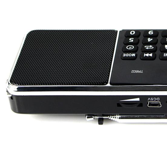 Цифровое радио Retekess TR602 Портативный светодиодный дисплей Стереодинамик громкой связи FM/AM Bluetooth-совместимое радио для пожилых людей