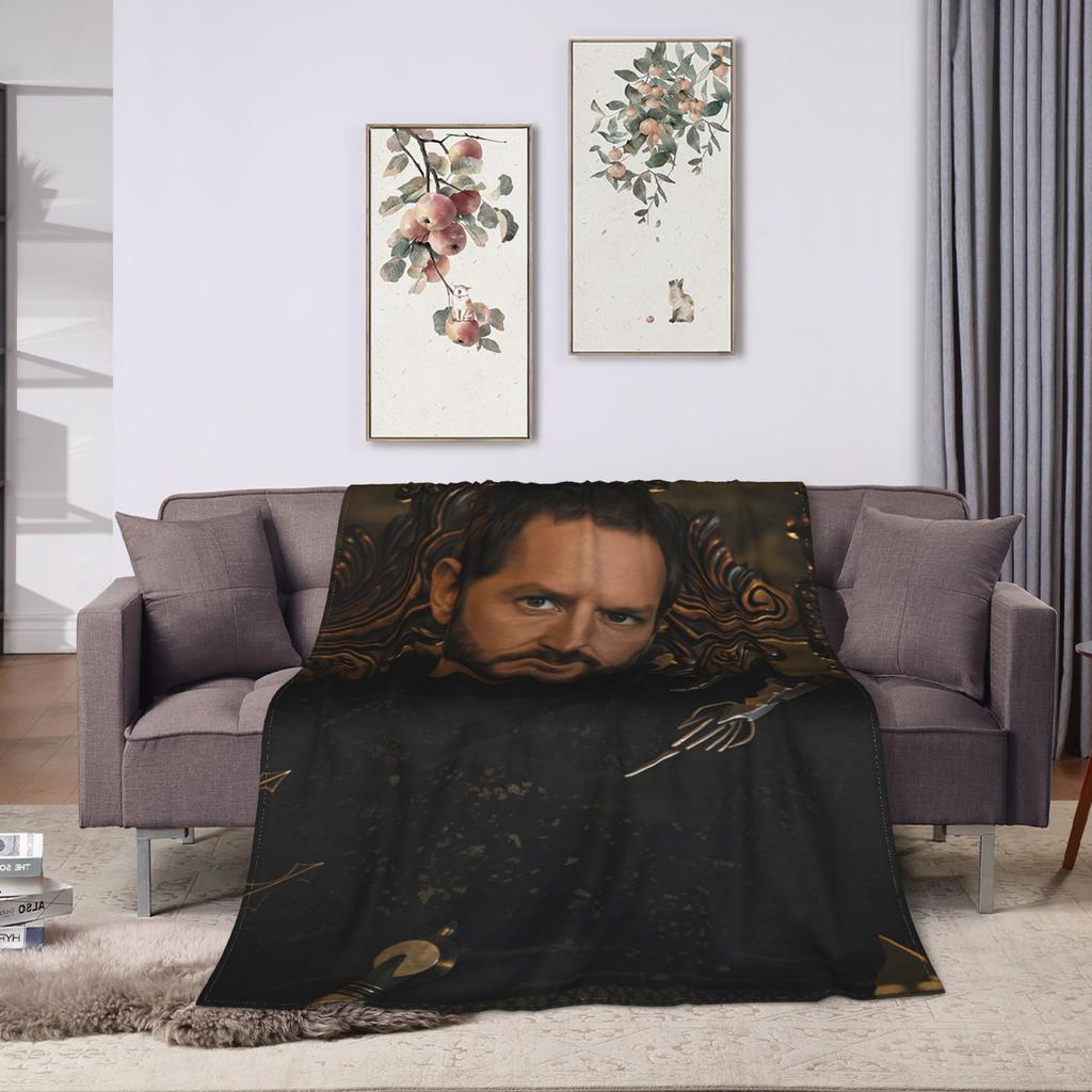 Baelor Targaryen Throw Blanket Warm Comfy Funny Blankets For Living Room Travel Car Flannel Bedspread Bed Cover