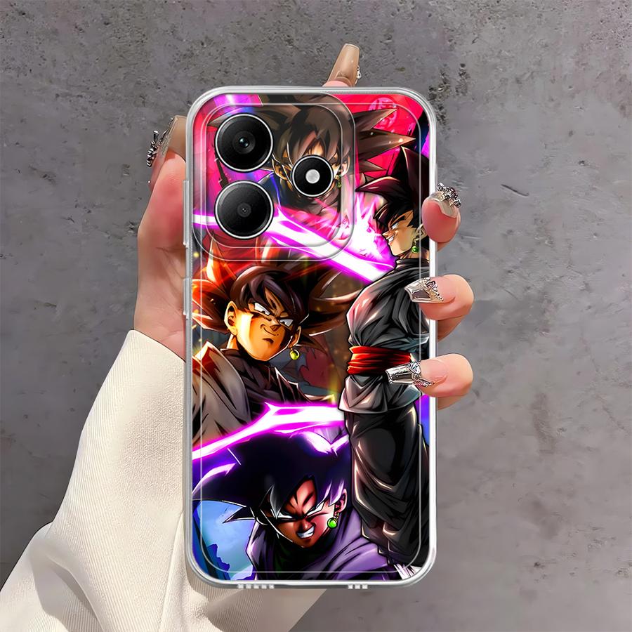 Мягкий чехол для телефона для Xiaomi Redmi Note 14 Pro Plus A4 10S 14C 12 Note 13 11 9 10 13C 12S 11S Dragon Ball Крутой Популярный