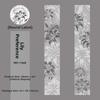 Decorative Adhesive Flowers Bloom Series Tape Collage Scrapbooking Tape  for Paper Craft