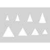 Gabarit pour pâte polymère A5 Triangle