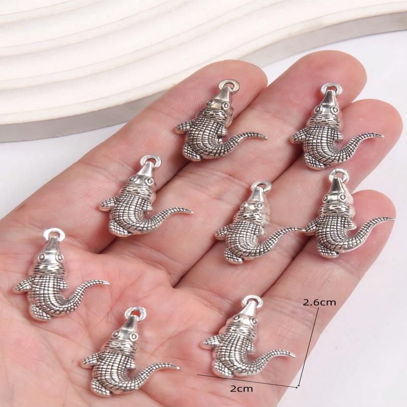 Nature-Inspired Hip Hop Animal & Insect Alloy Charm Pendant for DIY Necklaces & Bracelets