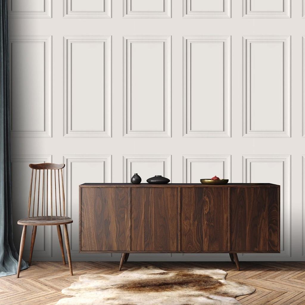 The Design Library Dimension Wood Panel Wallpaper