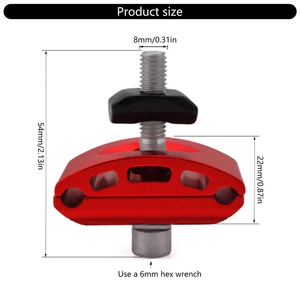 Велосипеды Подседельный штырь Головка алюминиевого сплава Седло Труба Головка Зажимы для подседельного штыря Головка Крепление подседельного штыря Винтовой соединитель