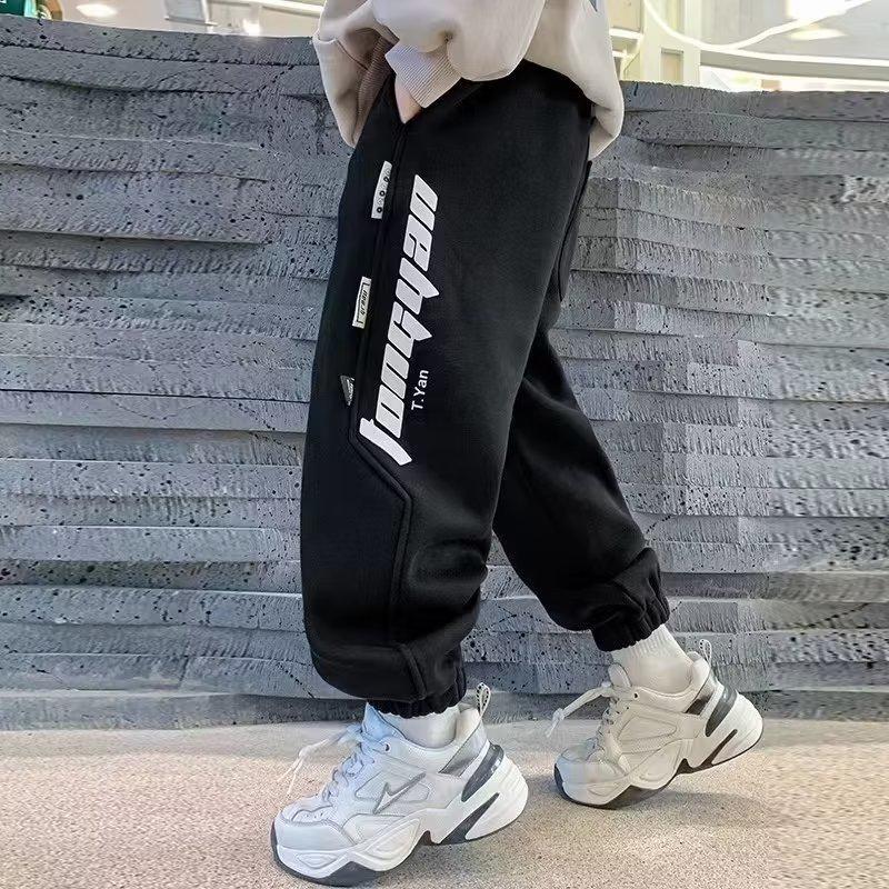 Мужские спортивные штаны в уличном стиле весна-осень 2024 – Модные и стильные