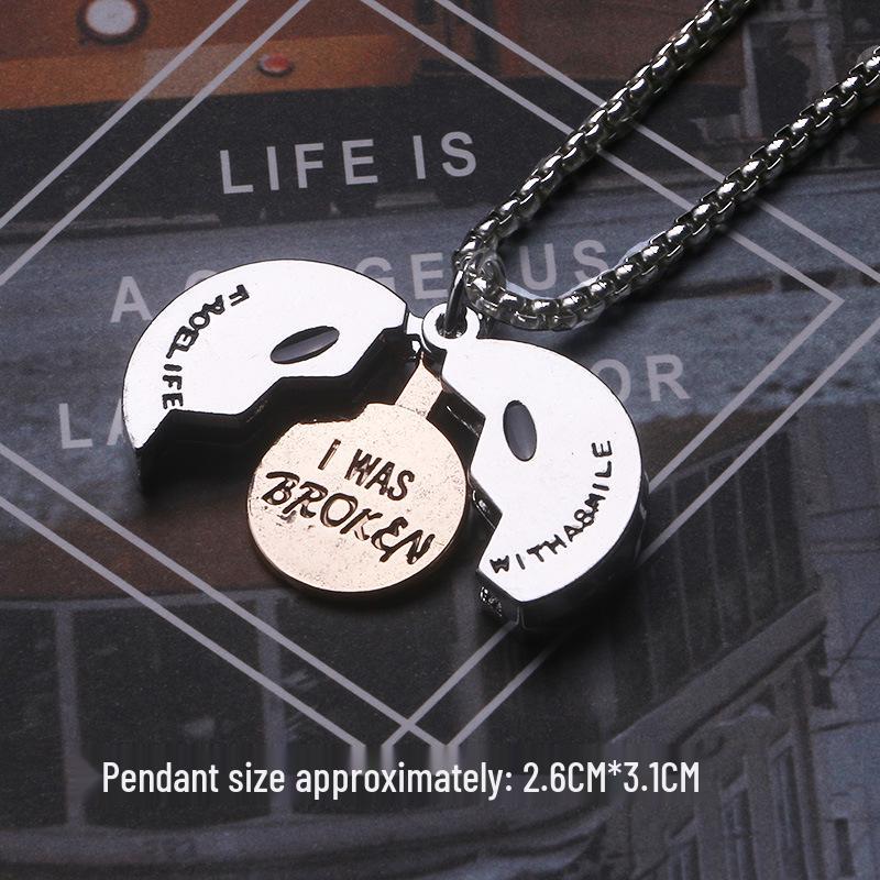 Модное ретро уличное хип-хоп ожерелье - Унисекс цепочка для свитера