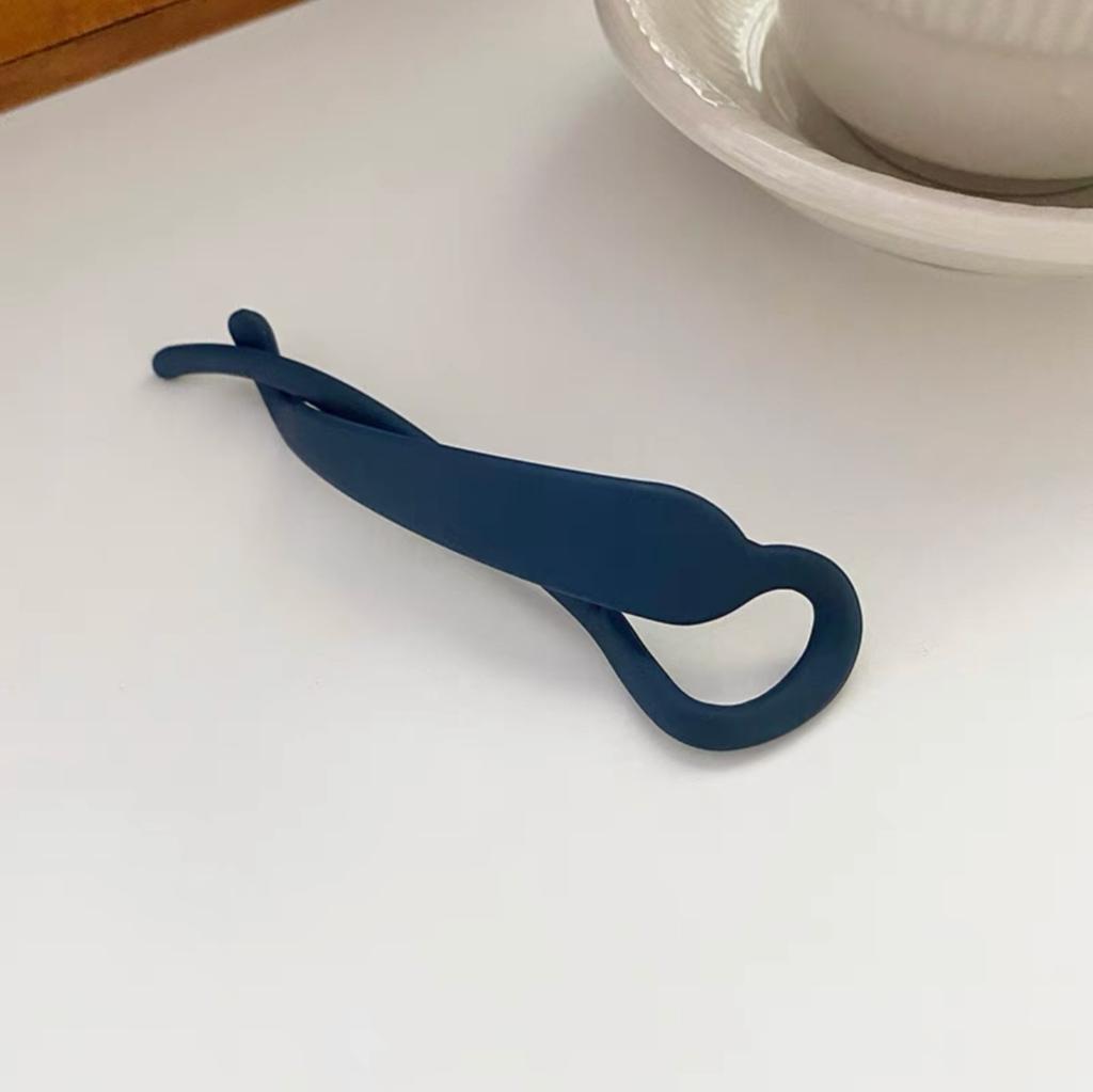 Frosted Banana Ponytail Clip Solid Color Hair Clip Women Hair Styling Clip Accessories Ponytail Barrettes Hair Claws Hairpins