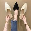 Baotou Low Heel Wear Sandals Women 2025 Spring New Flying Woven Versatile Flat Heel Lazy Shoes Pointed Slippers