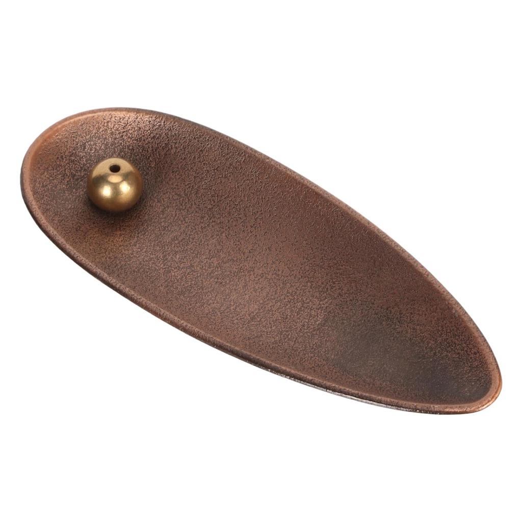 Leaf Incense Burner Relieve Fatigue Vintage Elegant Incense Stick Holder for Bedroom Meditation