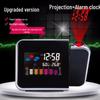 8190 Smart Multifunction Projection Alarm Clock with Temperature, Humidity, and Perpetual Calendar