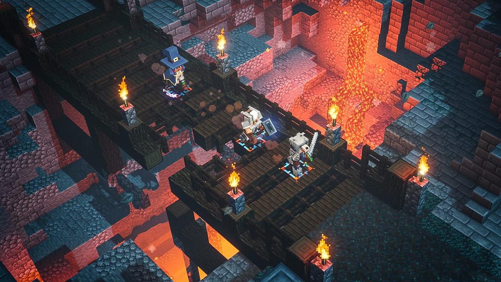 Minecraft Dungeons Ultimate Edition Switch Logo Design Microfiber Cloth -Switch (Nintendo Included)