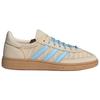 adidas Набор для вязания крючком Handball Spezial - Кроссовки женские Sand Strata кремовые б/у-коричневые небесно-голубые JQ8410