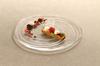 Toyo Sasaki Glass Meteor Plate 270, Made In Japan, Large Round Plate, Glass Dish, Tableware, 46127
